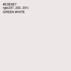#EDE8E7 - Green White Color Image